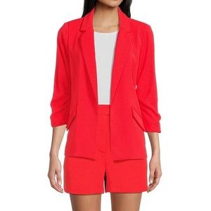 Skies are Blue 3/4 sleeve blazer